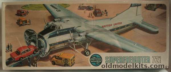 Airfix 1/72 Bristol Superfreighter Mk.32 - British United Airlines, 05002-1 plastic model kit